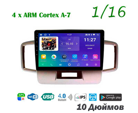 Topway TS7 1+16GB 8 ядер для Honda Freed 1 2008-2016 (прав)