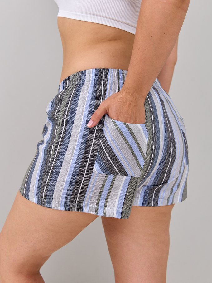 Шорты Н-141Х/разноцветная-полоса