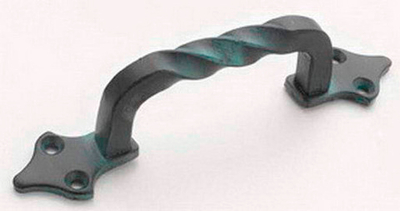 Ручка мебельная AMIG 1002-90 черная скоба(20/120) 6908