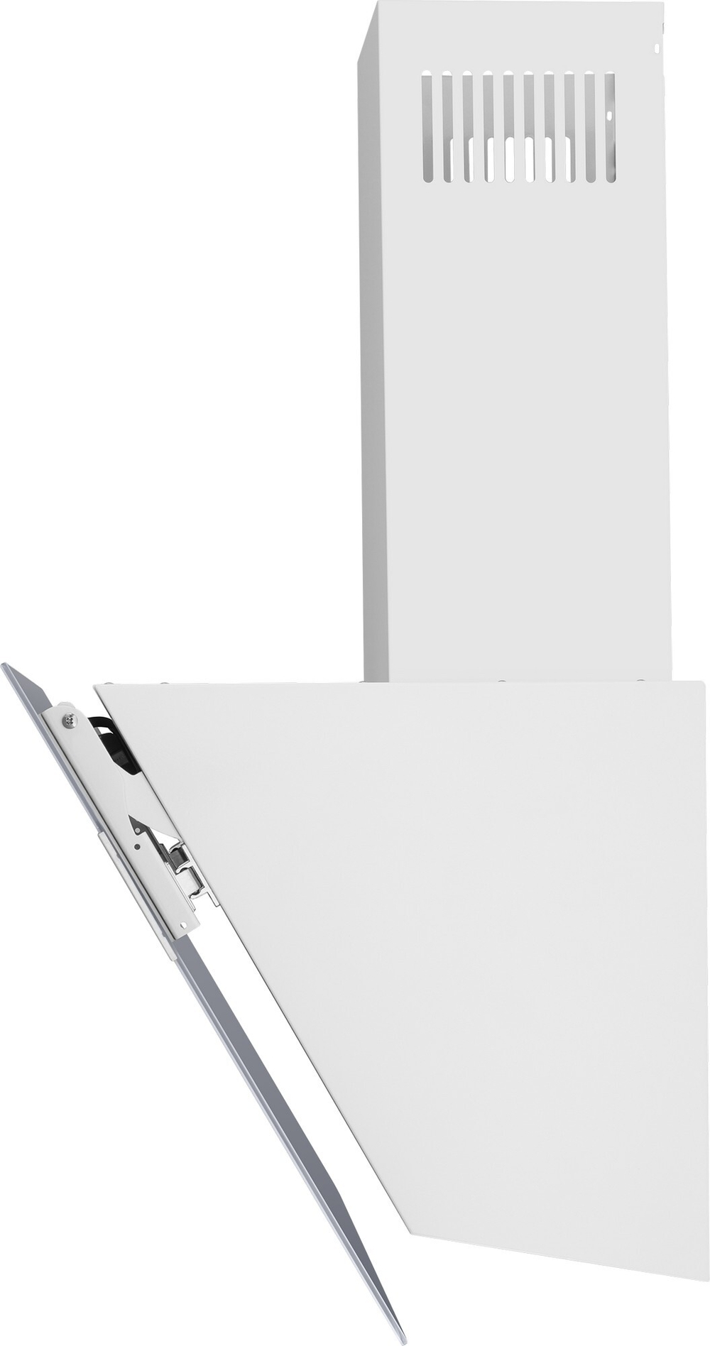 Кухонная вытяжка MAUNFELD Moon 60 белый\вставка сатин фото 6