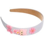 Ободок для волос детский «БАМБИ БУМ», подружка, цвет розовый, лавандовый и голубой, 3см
