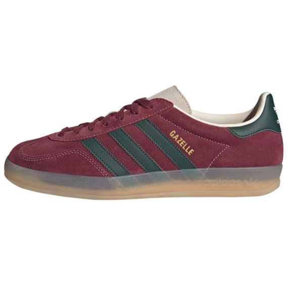 Кроссовки adidas originals GAZELLE для скейтборда Низкие Темные ТЕНИ Красный/Темно-синий зеленый/Темно-белый Мужской