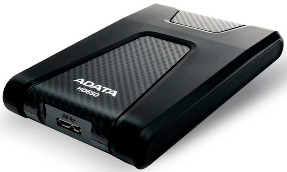 Внешний диск HDD 2.5'' ADATA AHD650-1TU31-CBK