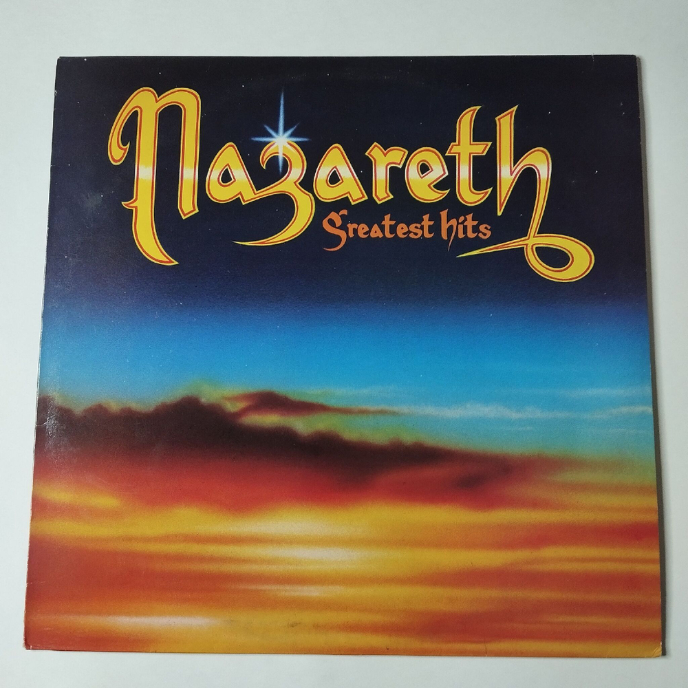 Винтажная виниловая пластинка LP Nazareth Greatest Hits (Ireland 1975)