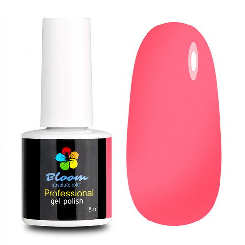 Bloom Гель-лак Розовый неон, 8 мл
