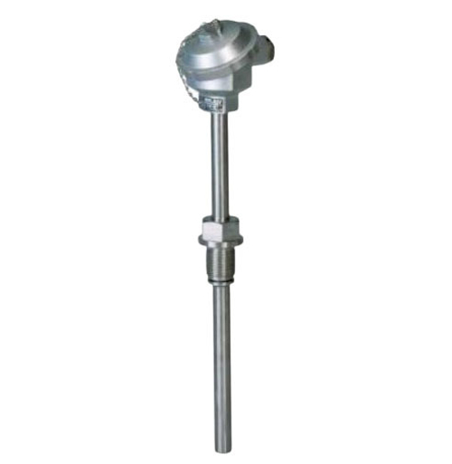 Термопара из нержавеющей стали WRNK-231 тип K, D-6mm, L700/600mm (0~1100°C)