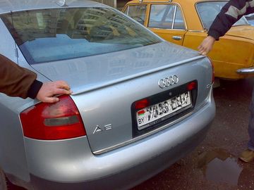 Лип-спойлер (сабля) для Audi A6 C5