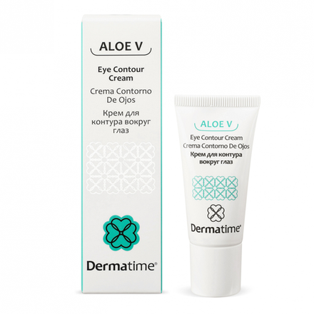 DERMATIME Eye Contour Cream - Крем для контура вокруг глаз Aloe V 15 мл