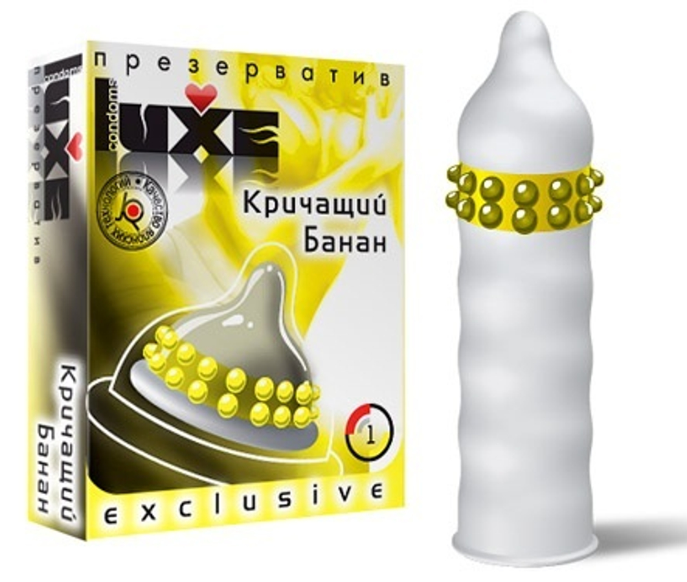 Презерватив Luxe Кричащий Банан 1 шт