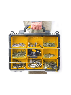 Профессиональный органайзер с металлическими замками 9 отделений Inforce 06-20-10