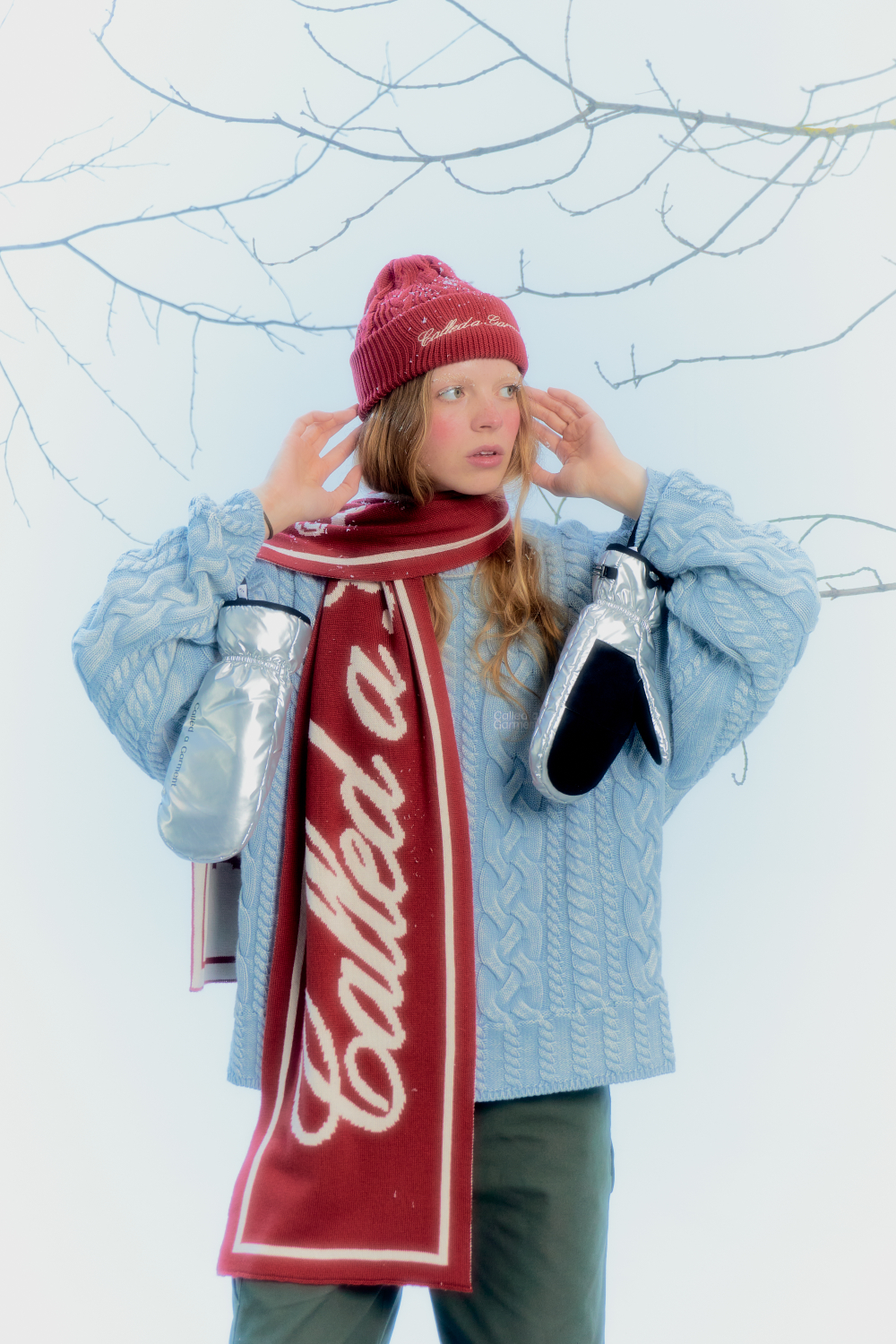 Шапка Called a Garment Everyday Beanie "Tomato"