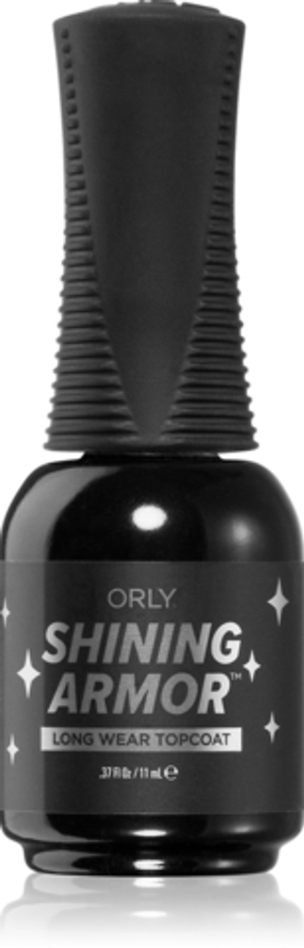 Orly Shining Amor - верхнее покрытие для превосходной защиты и интенсивного блеска без использования ультрафиолетовых/светодиодных ламп, 11 ml