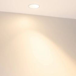 Светильник MS-ARADO-BUILT-R75-12W Warm3000 (WH-WH, 55 deg, 230V) (Arlight, IP20 Металл, 5 лет) 059108