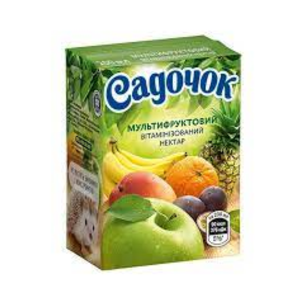 Сок Садочок Мультифрукт 0,2 л