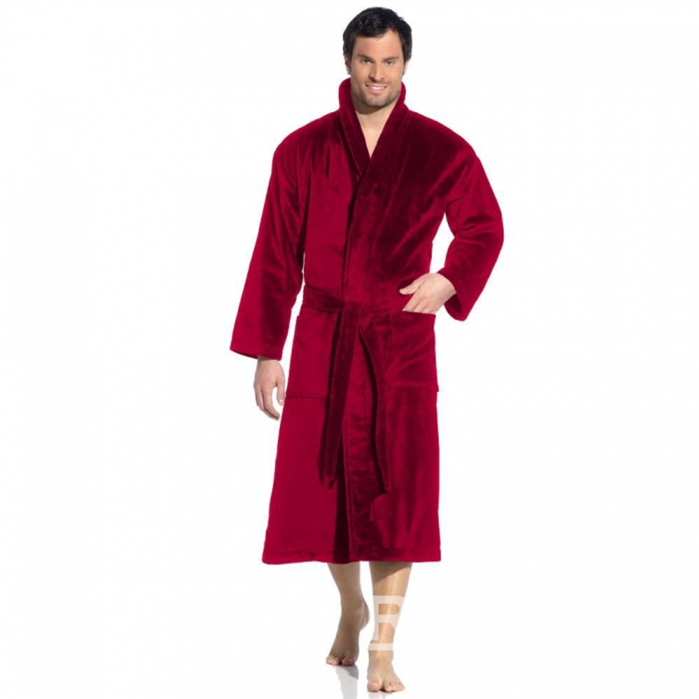 Элитный халат махрово-велюровый Feeling rubin от Vossen Австрия
