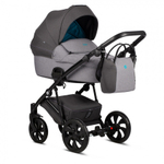 Детская коляска Tutis Zippy 2 в 1 New 2020 №165 (Серый-Бирюза)