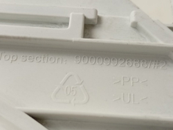 WLK24263OE/02 кт75 Бункер дозатора порошка для стиральной машины Bosch 9000992688 б/у