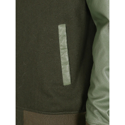 Куртка кожаная мужская MUSTANG men's college blouson