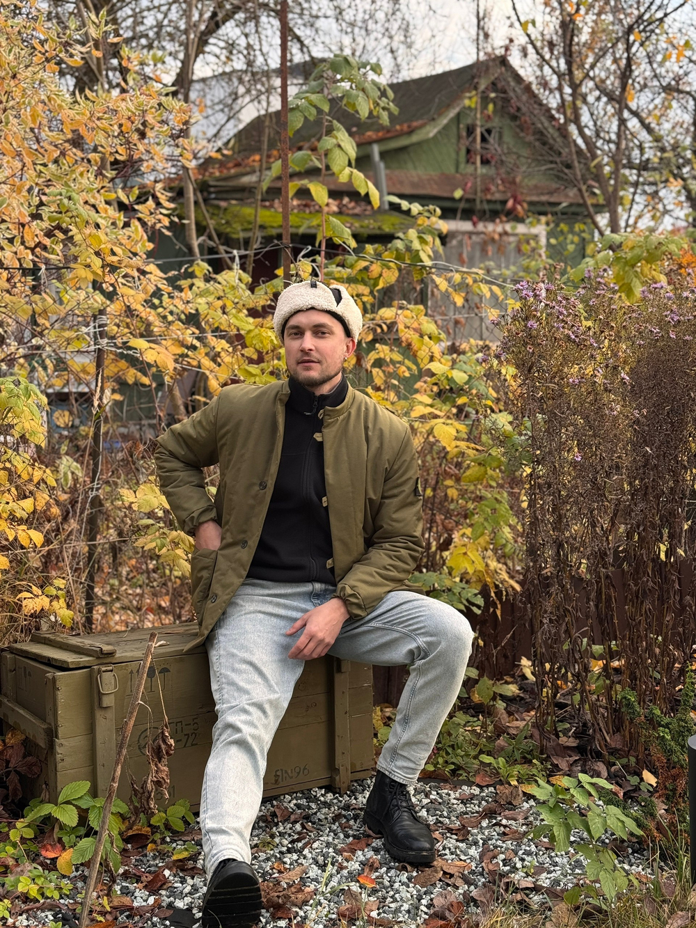 Ватник телогрейка СССР Город Горький зеленый хаки