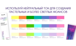 Гель-краска для волос прямого действия, синий / Crush Color 100 мл