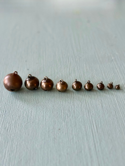 Бубенцы ассорти (образцы всех размеров) 9 шт.