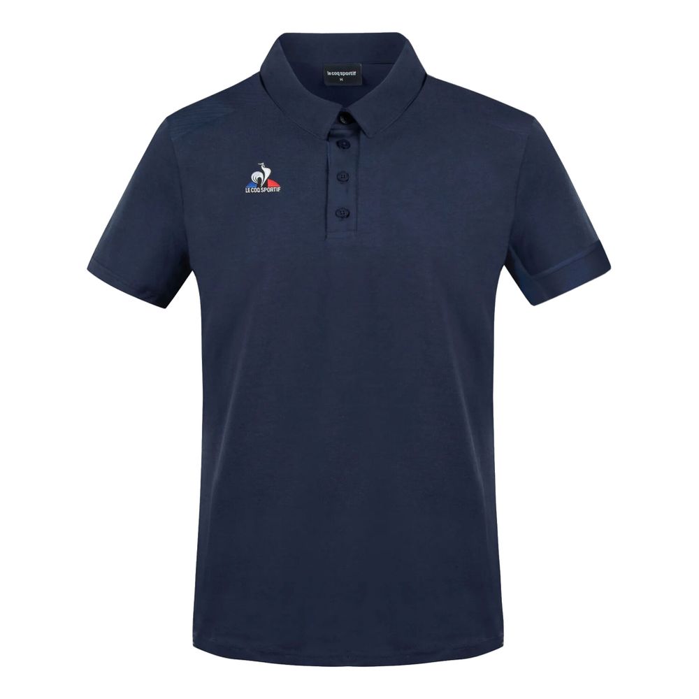 Мужское теннисное поло Le Coq Sportif N°6 Polo Men - Blue