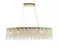 6079P/14A PLATING BRASS H+CLEAR (1) Люстра (в 2-х коробках)  NW
