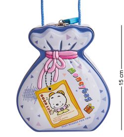 BX- 76/3 Металлическая копилка «Мешочек»