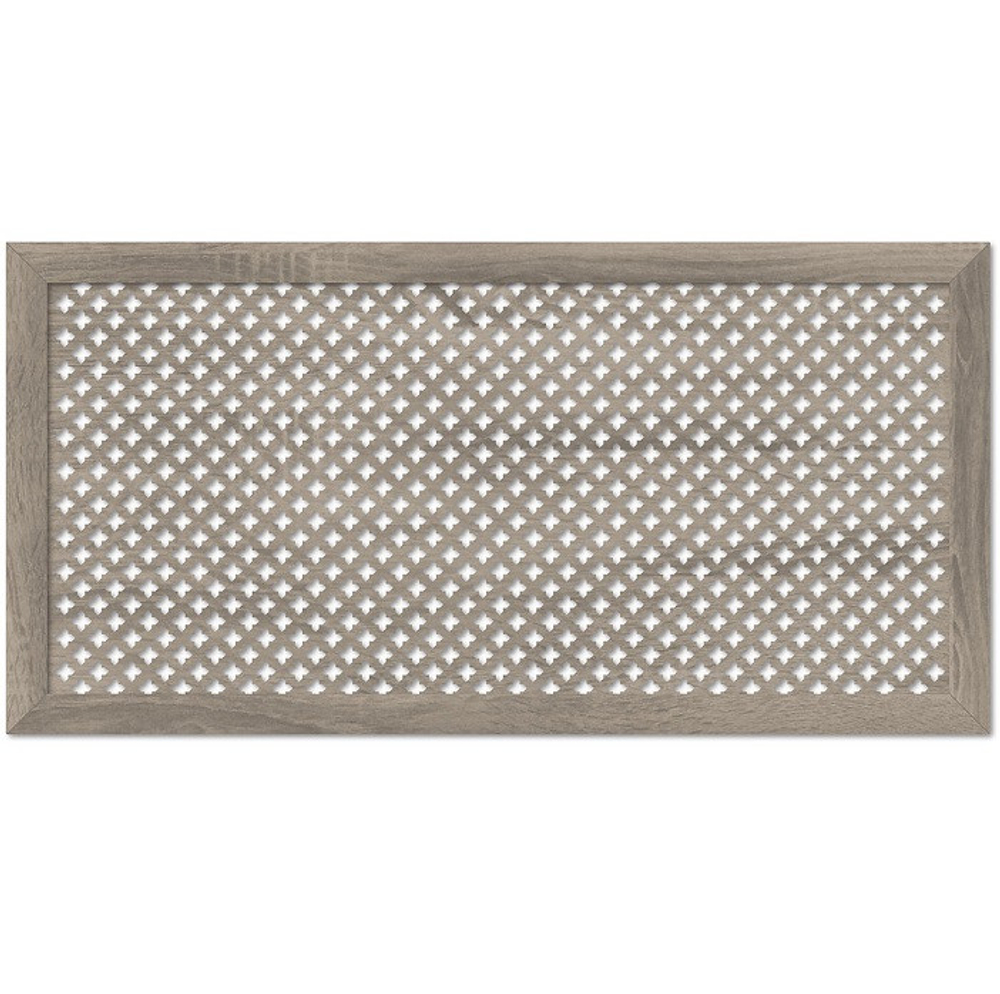 Решетка радиаторная Стильный дом Готико v547077 1200х600 мм дуб винтаж