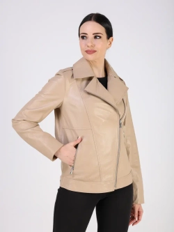 Кожаная куртка демисезонная косуха