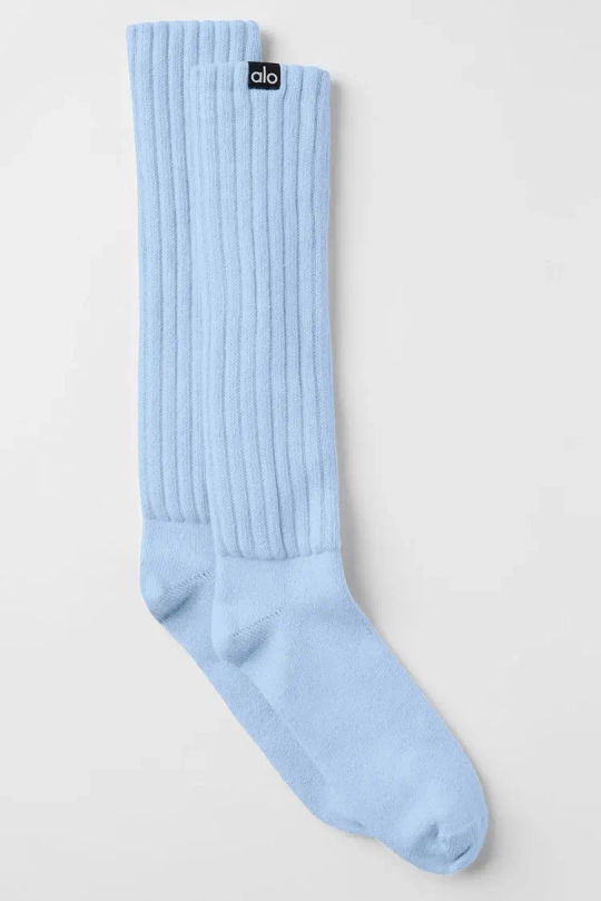 Alo yoga Носки, светло-голубой