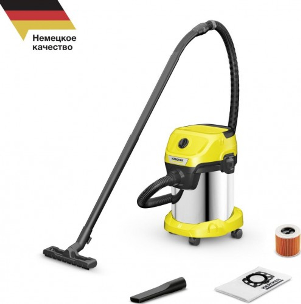Пылесос сетевой KARCHER WD 3 S V-17/4/20 1.628-135.0