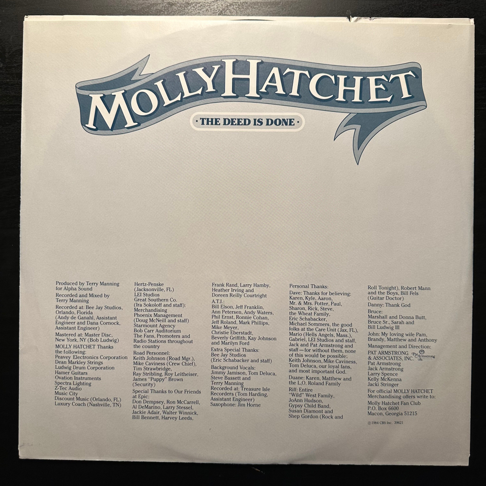 Molly Hatchet - The Deed Is Done (США 1984г.)