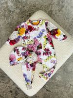 Новый хлопковый комбинезон слип с шапочкой Dolce & Gabbana, 68