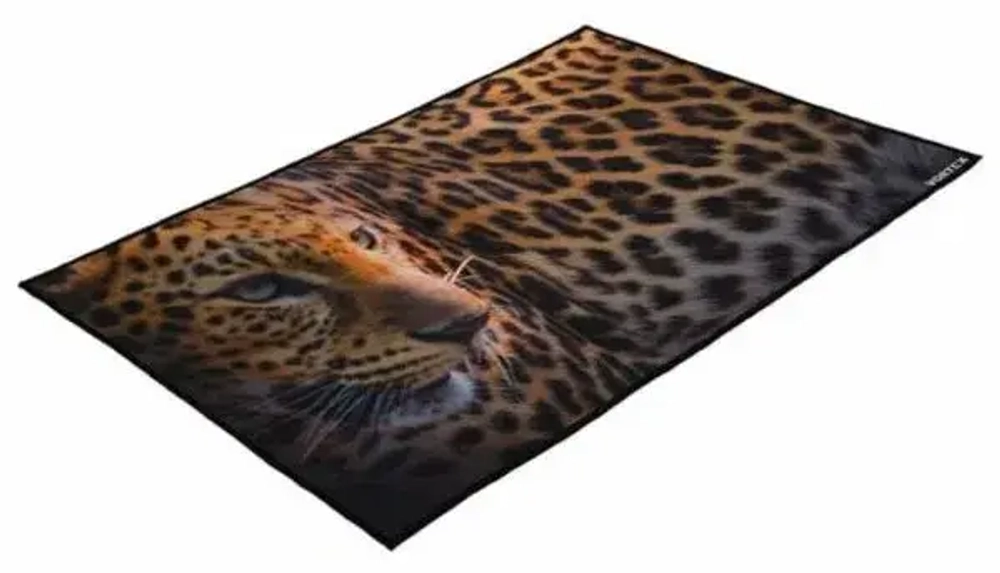 Коврик влаговпитывающий 60*90см»Velur»Леопард VORTEX