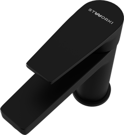 Смеситель для раковины STWORKI Берген S21010BK черный