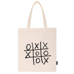 Сумка шоппер BRAUBERG PREMIUM канвас 40х35 см на кнопке карман бежевый "Tic-tac-toe" (2 штуки в упаковке)