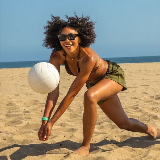 Плетеный ремешок для браслета Whoop 4.0 SuperKnit Band (Aqua Mist)