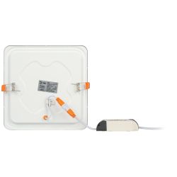 Светильник светодиодный встраиваемый ЭРА LED 2-16-6K квадратный 16Вт 6500К | Downlight