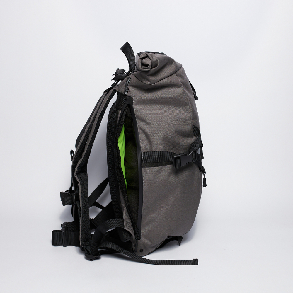 Рюкзак Technic Rolltop M серый стальной