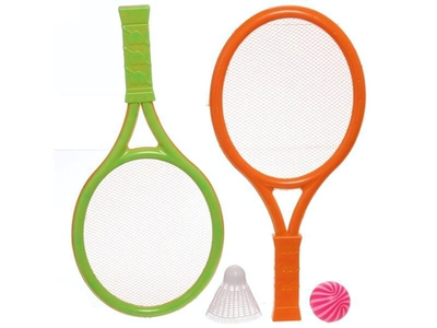 Теннис пляжный в наборе BT-688: 2 ракетки 39*18см, шарик, волан