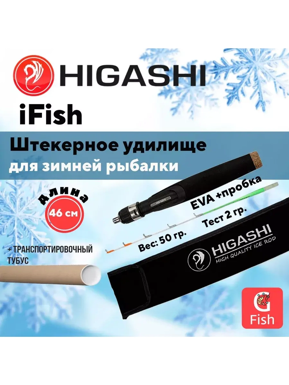 Удилище зимнее iFish 12гр