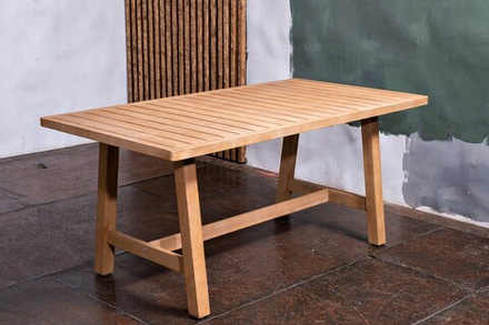 Стол садовый обеденный Joygarden РИМИНИ 170 см, Light Teak