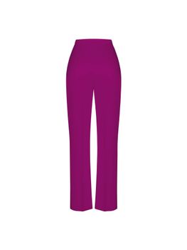 Брюки зауженные из атласа