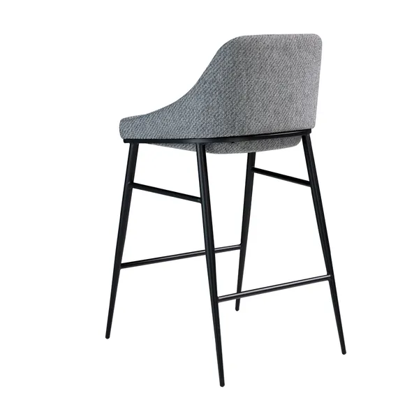 Полубарный стул Angel Cerda A189 серый