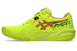 Мужские кроссовки для Падел Asics Gel-Challenger 15 Padel L.E. - safety yellow/twilight blue