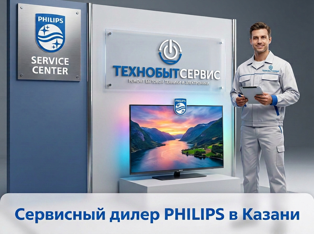 Ремонт телевизора Philips в Казани