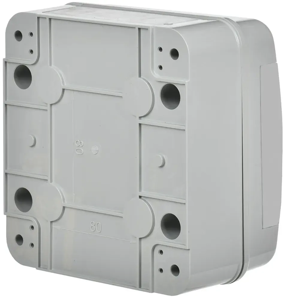 Корпус пластиковый КМПн-6 IP65 серая непрозрачная дверь TEKFOR IEK