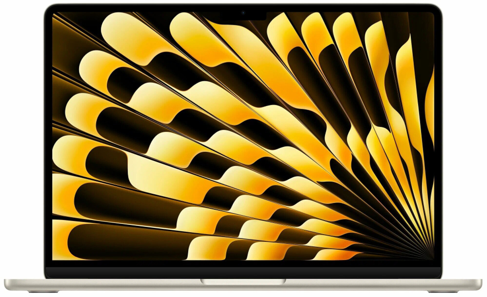 Ноутбук Apple Macbook Air 15 2024 M3, 10-core GPU, 16Gb, 512Gb SSD Starlight (сияющая звезда) MXD33