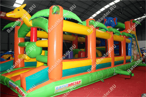 Надувная полоса препятствий "Пальмовый оазис"